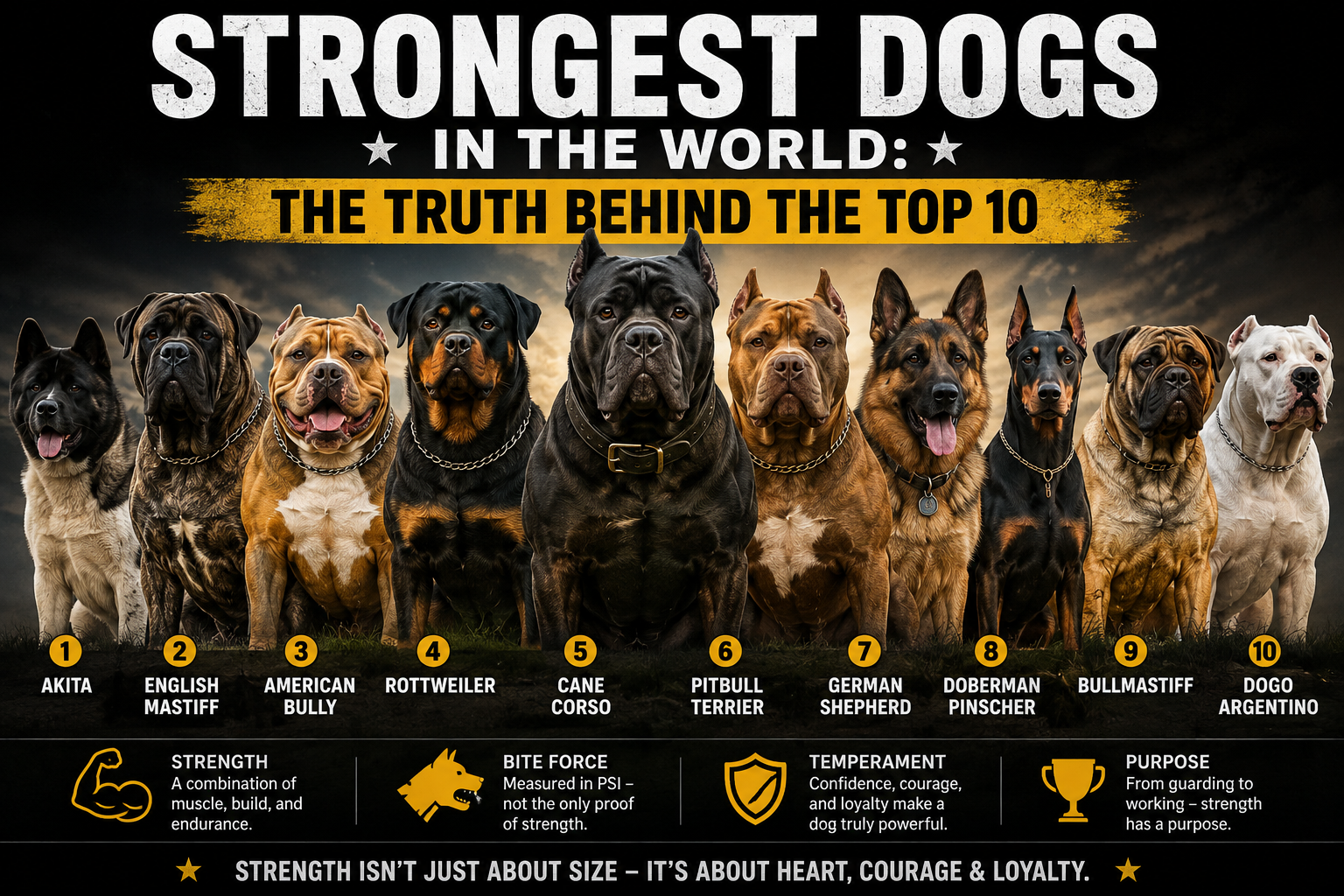 Strongest Dogs in the World: The Truth Behind the Top 10