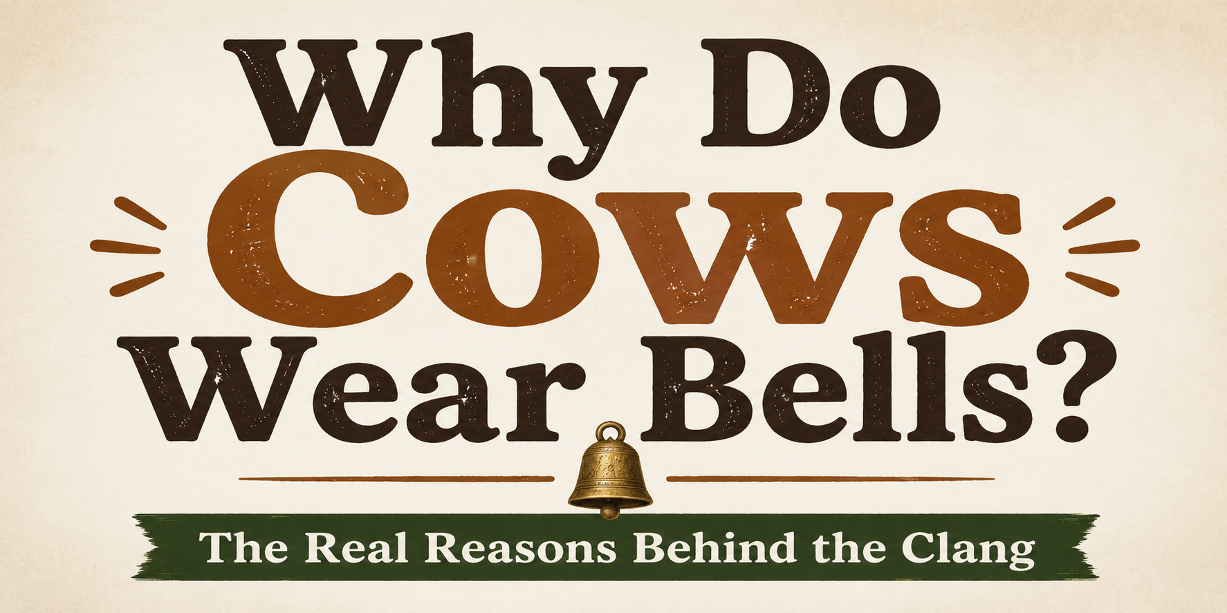 Why Do Cows Wear Bells? The Real Reasons Behind the Clang