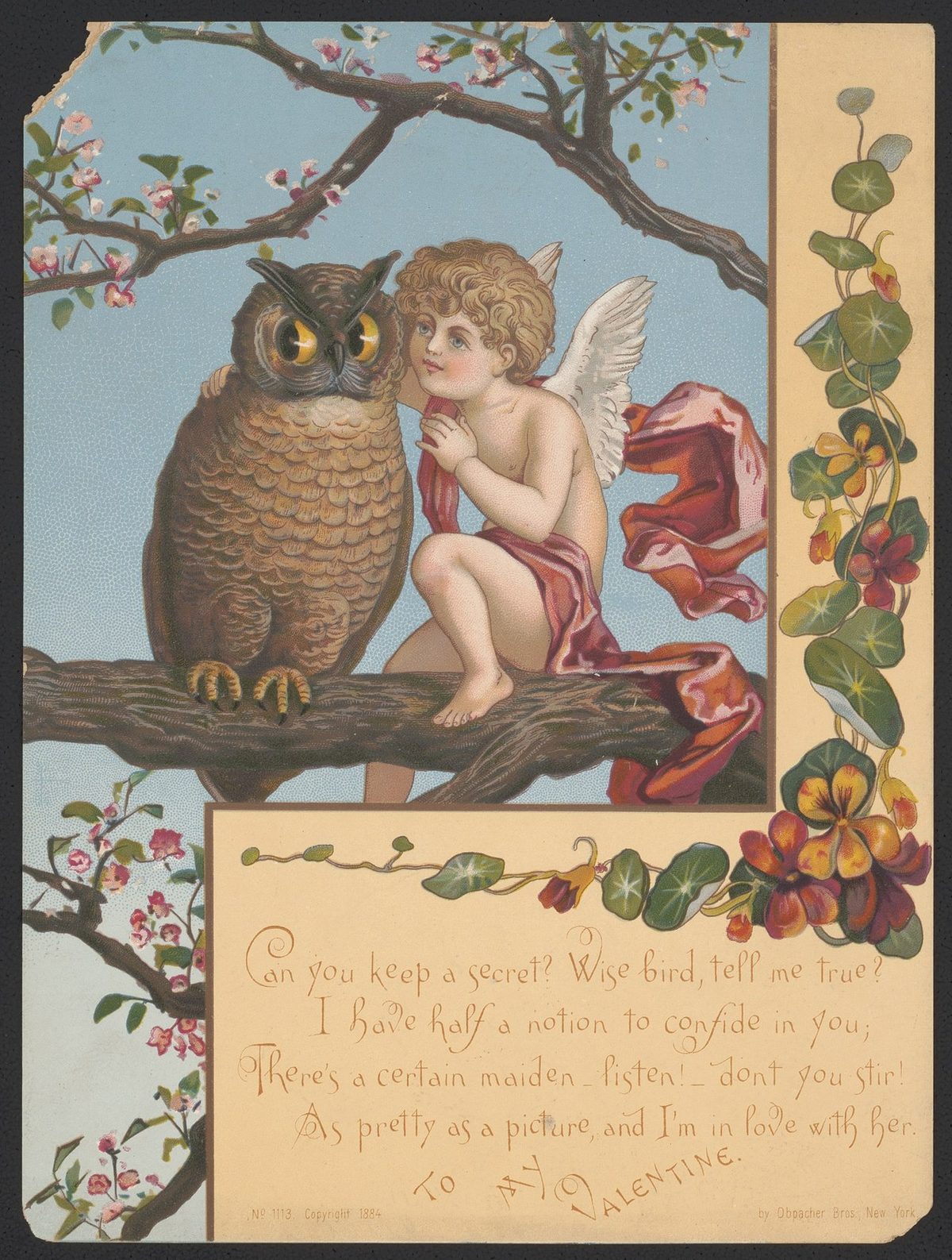 Can you keep a secret? Wise bird, tell me true? LCCN2016651877.jpg