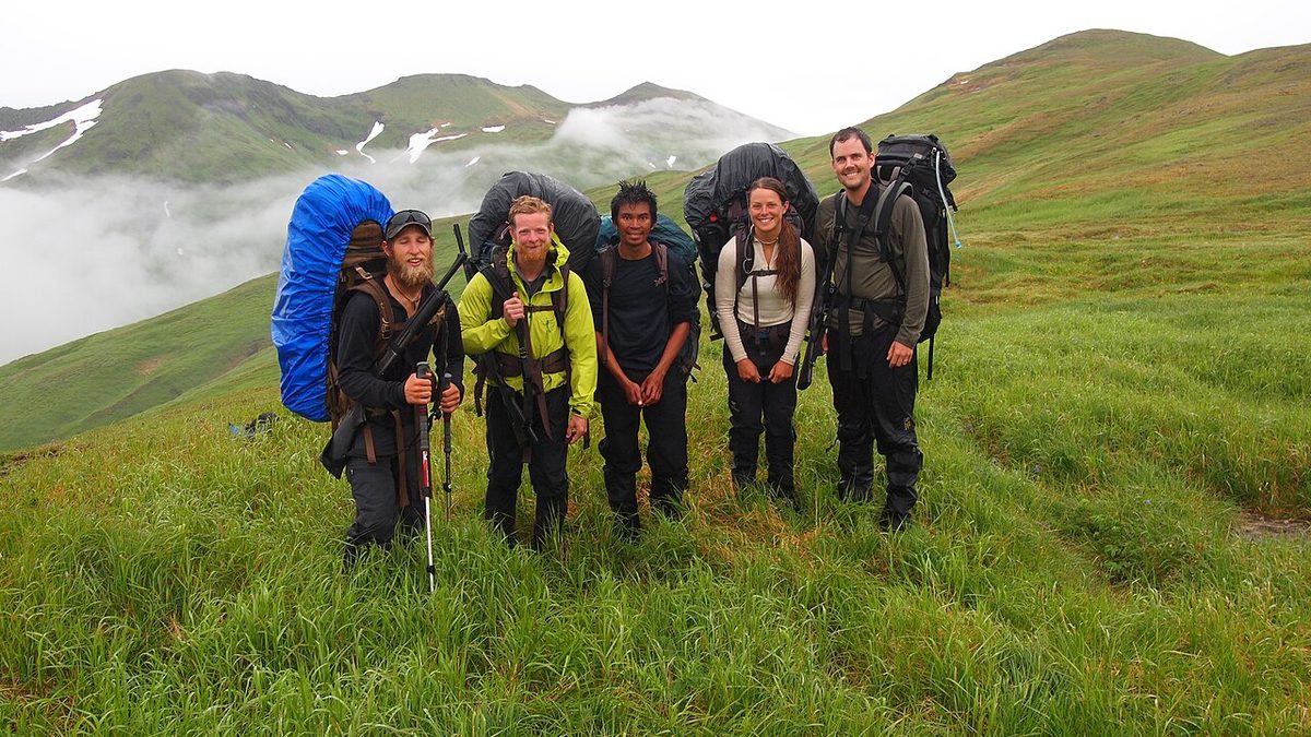 2012 Mountain goat research crew