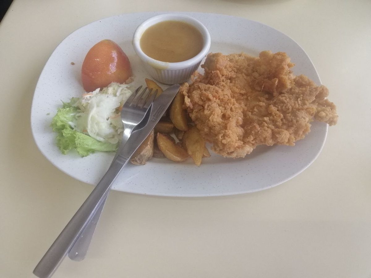Chicken chop,a unique dish of Malaysia