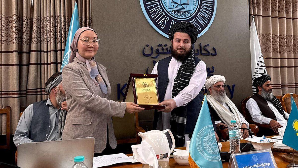 Kazakh National University of Water Management and Irrigation meets Kabul University (1)