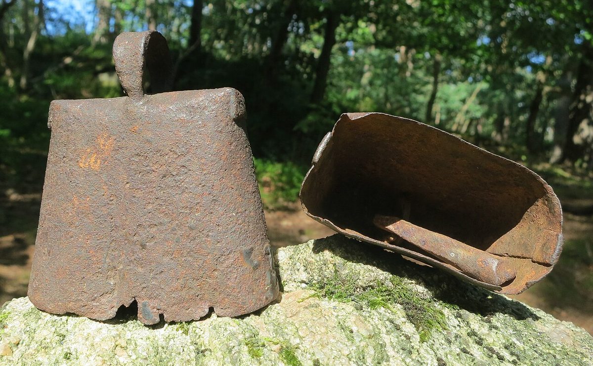 1910s cow bells Solberga parish Kungaelv municipality Sweden