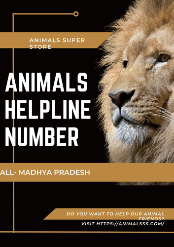 Animals Helpline In Madhya Pradesh | Animals Super Store